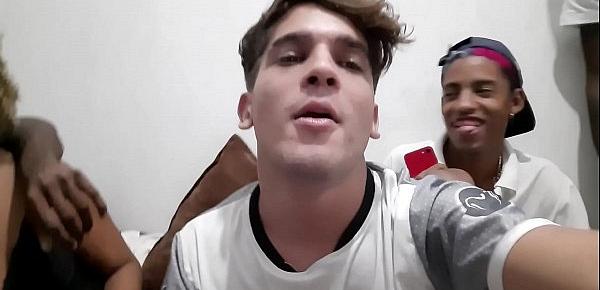  BASTIDORES DO PORNO * MENINOS TRANSANTES E CASAL SAPECA RJ *